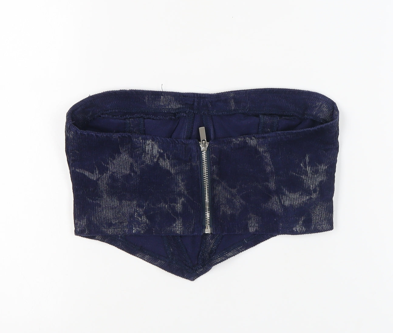 Missguided Women's Blue Strapless Camisole Top Size 8