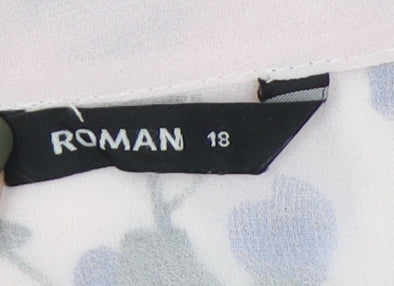 Roman Women's Multicoloured Floral Blouse Size 18