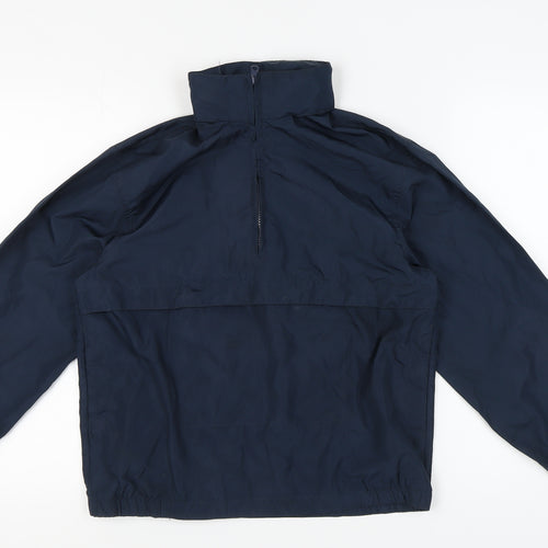 St Mark Blue Women's Windbreaker Jacket Size 12-14