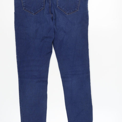 New Look Women's Blue Skinny Jeans Size 12