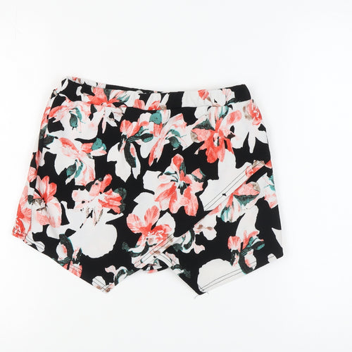boohoo Women's Floral Multicoloured Shorts Size 10