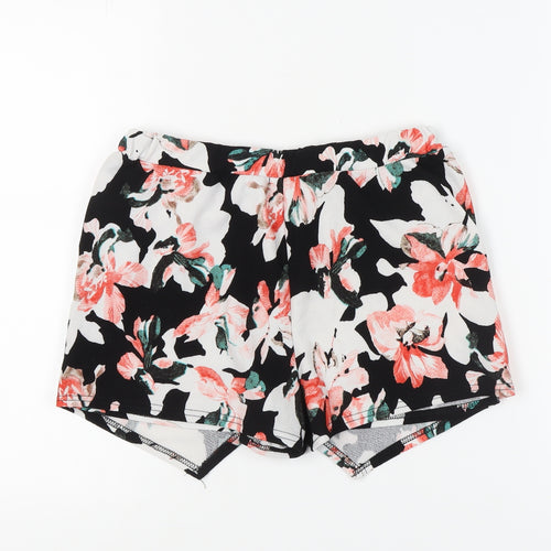 boohoo Women's Floral Multicoloured Shorts Size 10