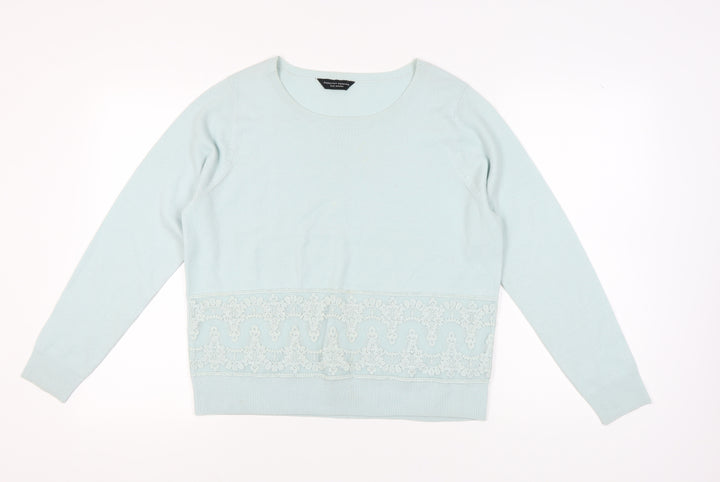 Dorothy Perkins Women's Blue Pullover Jumper Size 18