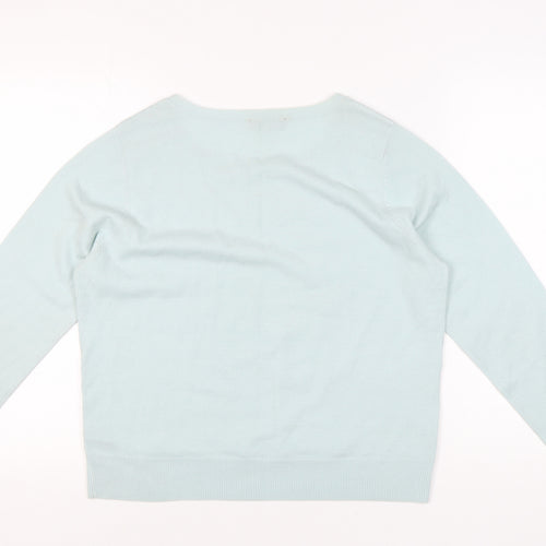 Dorothy Perkins Women's Blue Pullover Jumper Size 18