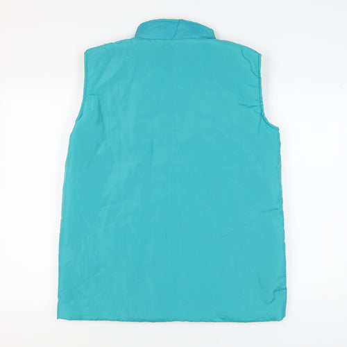 Anne De Lançay Women's Blue Quilted Waistcoat M