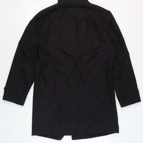 Marks and Spencer Men's Black Overcoat S