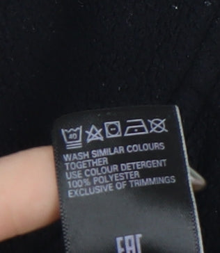 Marks and Spencer Women's Black Fleece Jacket Size 16