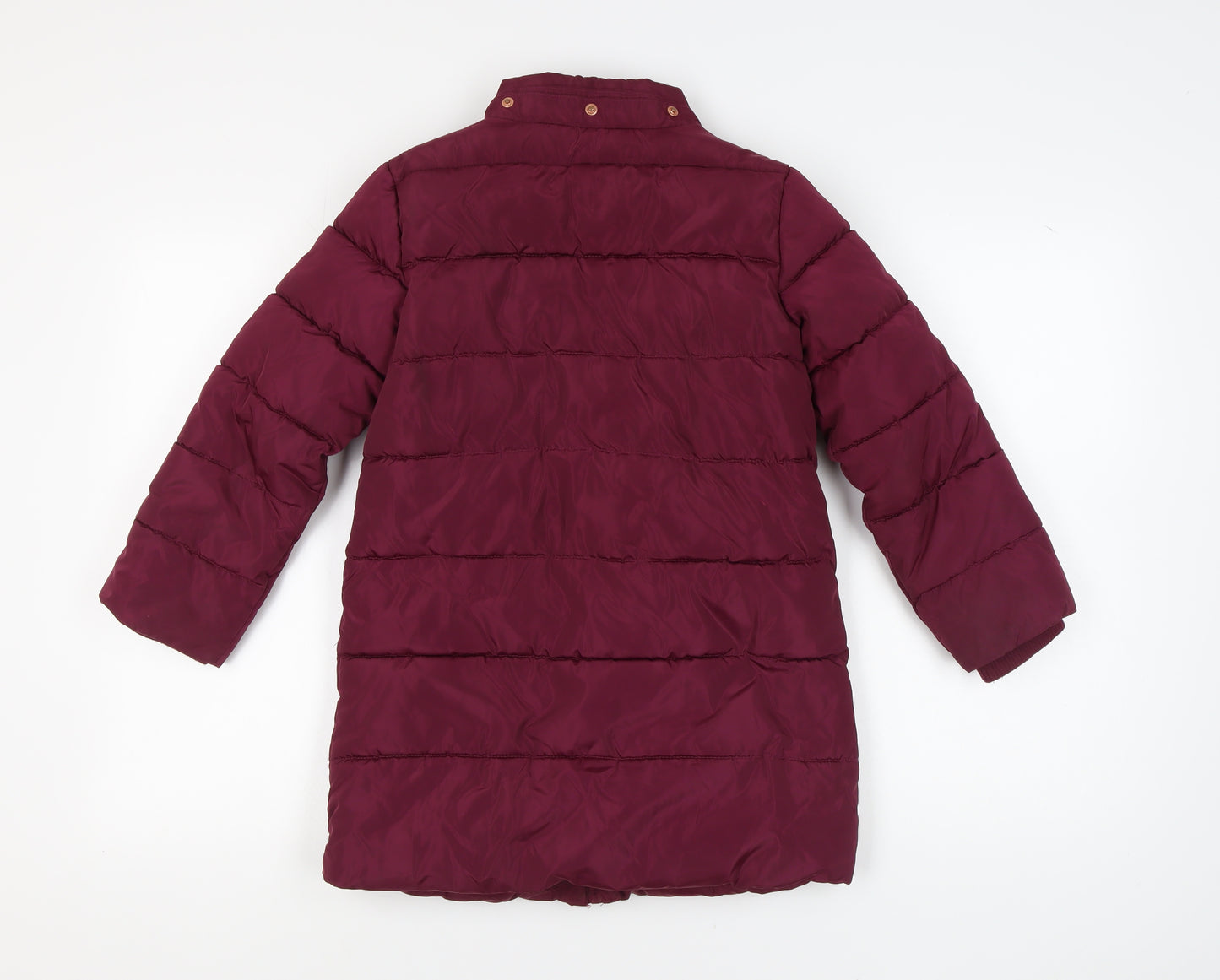 John Lewis Girls Red Puffer Jacket 9 Years