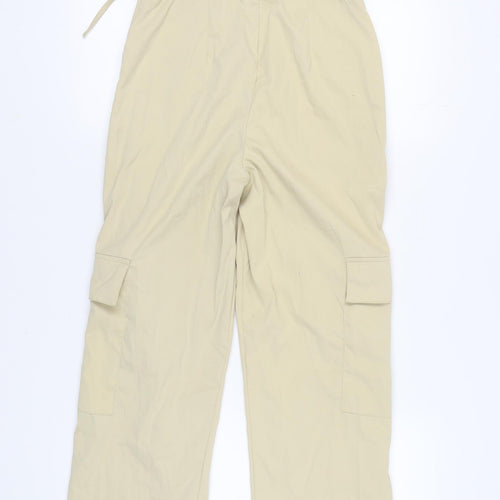 PrettyLittleThing Beige Petite Jumpsuit, Size 8, Casual Style