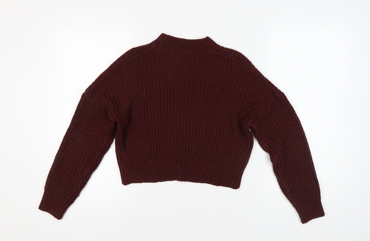 New Look Girls Red Pullover Jumper Size 10-11 Years