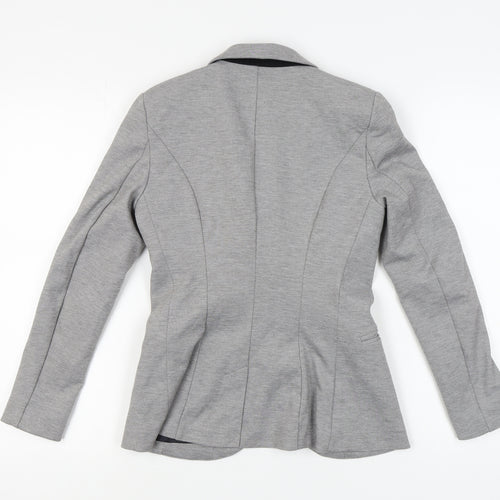 H&M Women's Grey Blazer, Size 6, Regular Fit