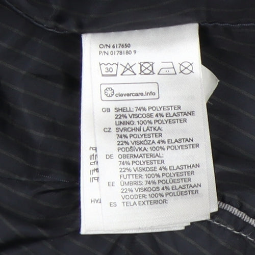 H&M Women's Grey Blazer, Size 6, Regular Fit