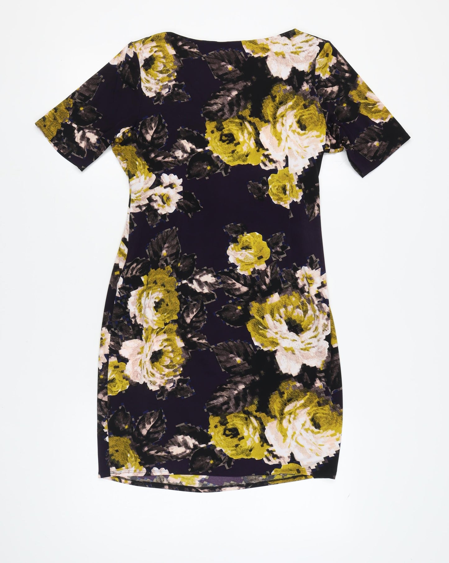 Marks and Spencer Women's Multicoloured Floral Wrap Dress, Size 14