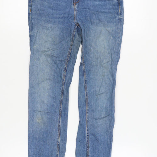 Zara Women's Blue Skinny Jeans Size 6