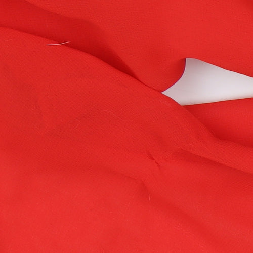 Next Women's Red Long Sleeve Dress, Size 14