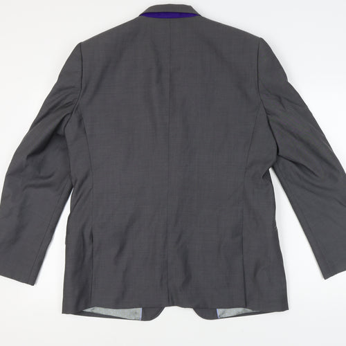 Ted Baker Grey Blazer Men Regular Fit 44 S Jacket
