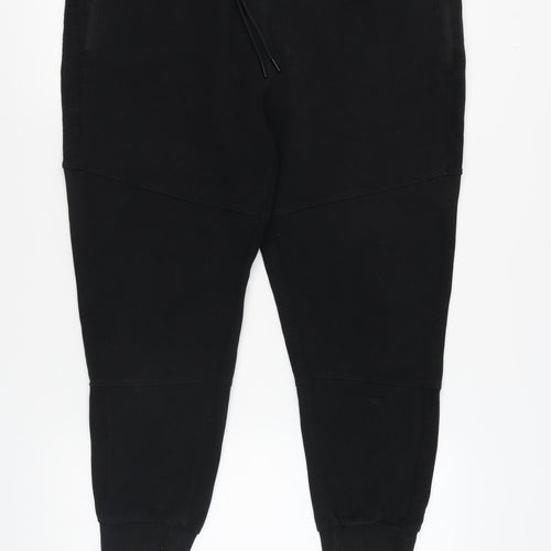 C&A Black Jogger Trousers XL Unisex Casual