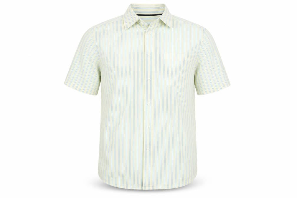 Front view of Marks & Spencer Men's Multicoloured Striped Shirt M