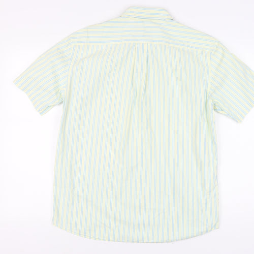 Marks and Spencer Men's Multicoloured Striped Shirt M