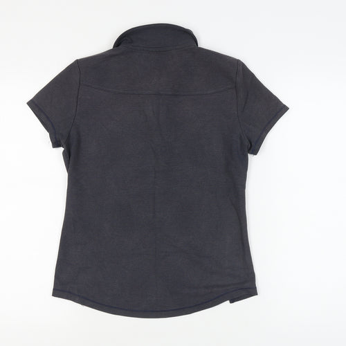 LA Gear Women's Black Polo Shirt Size 12 Casual