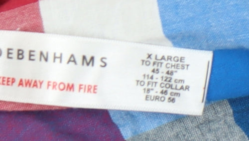 Debenhams Men's Multicoloured XL Check Shirt
