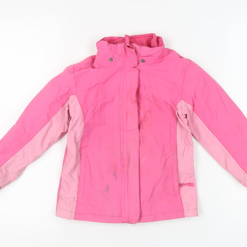 Mountain Warehouse Girls Pink Waterproof Puffer Jacket 5-6 Years
