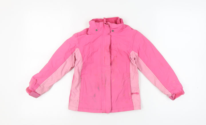 Mountain Warehouse Girls Pink Waterproof Puffer Jacket 5-6 Years