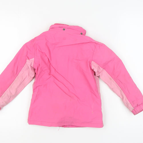 Mountain Warehouse Girls Pink Waterproof Puffer Jacket 5-6 Years
