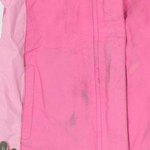 Mountain Warehouse Girls Pink Waterproof Puffer Jacket 5-6 Years