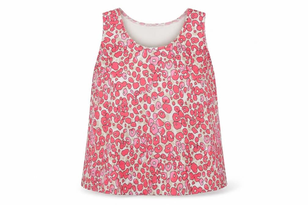 Marks and Spencer Women’s Pink Tank, Size 12, Animal Print