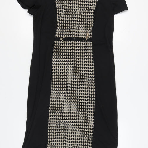 David Emanuel Women's Black Pencil Dress - Size 16