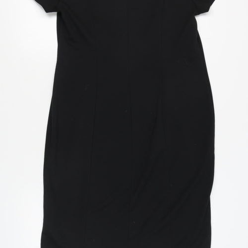 David Emanuel Women's Black Pencil Dress - Size 16