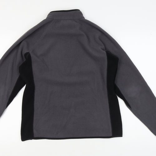 Trekmates Women's Grey Fleece 1/2 Zip Sweatshirt L