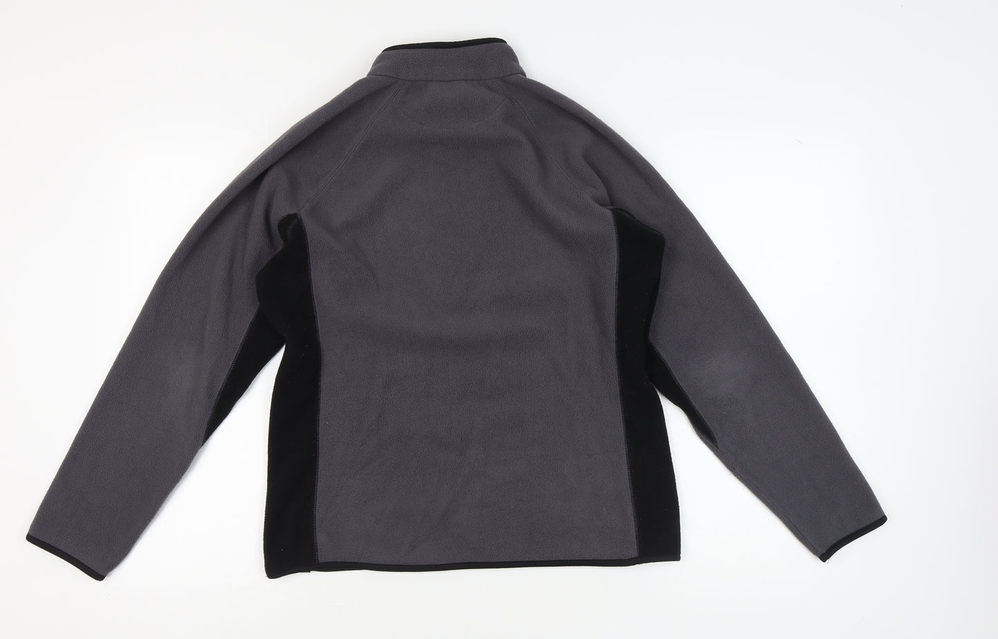 Trekmates Women's Grey Fleece 1/2 Zip Sweatshirt L