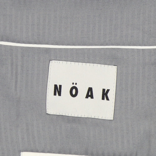 NÖAK Men's Blue Tweed Blazer, Size 36R, Classic Style