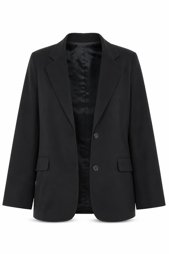 Front view of Marks & Spencer Women's Black Blazer, size 12