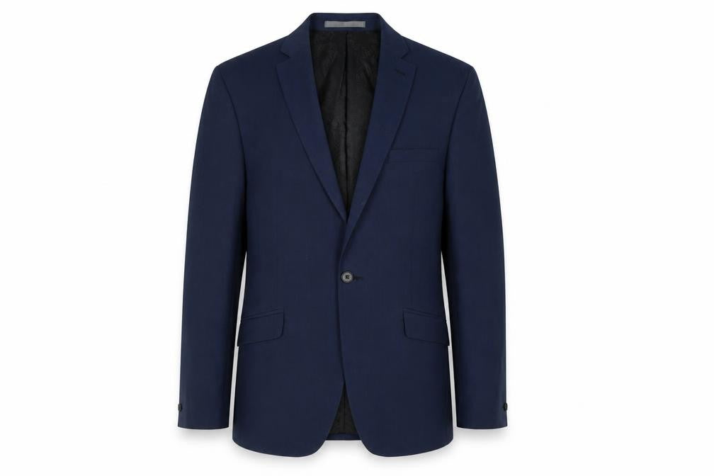 Front view of Red Herring Men's Blue Blazer, size 38R