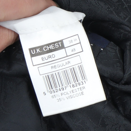 Red Herring Men's Blue Blazer Size 38R