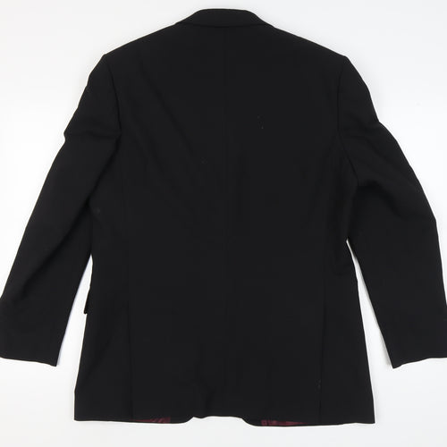 Tom English Men's Black Blazer 42R Classic