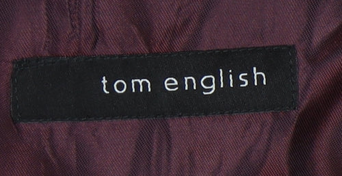 Tom English Men's Black Blazer 42R Classic