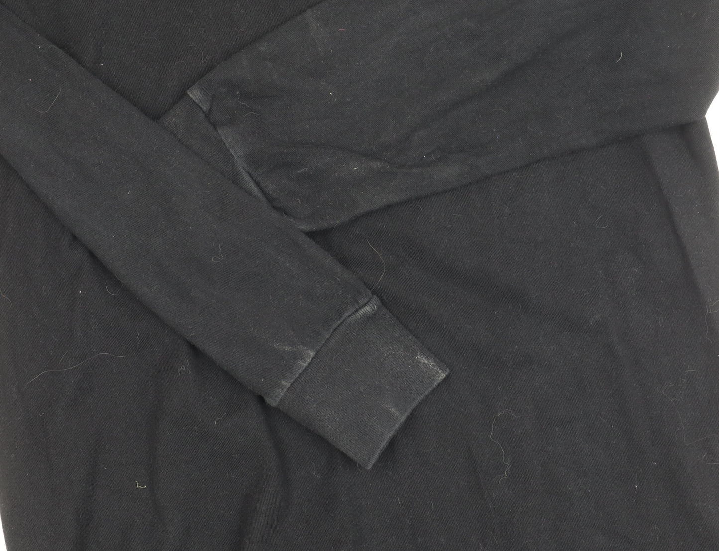 Stussy Men's Black Small Logo Long Sleeve T-Shirt