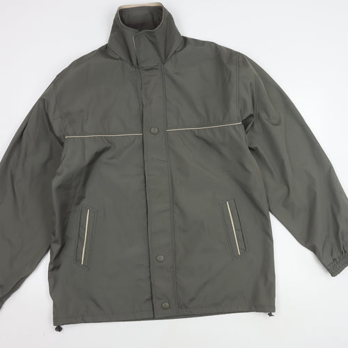 Hongxing Men's 2XL Grey Basic Jacket