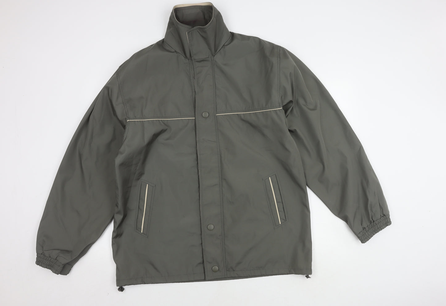Hongxing Men's 2XL Grey Basic Jacket