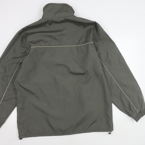 Hongxing Men's 2XL Grey Basic Jacket