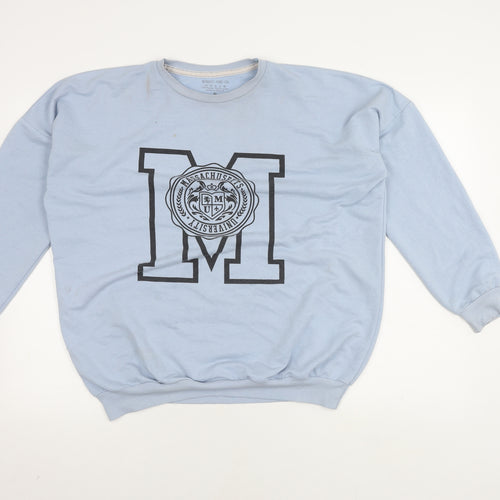Barrels and Oil Women's Blue Sweatshirt Size S
