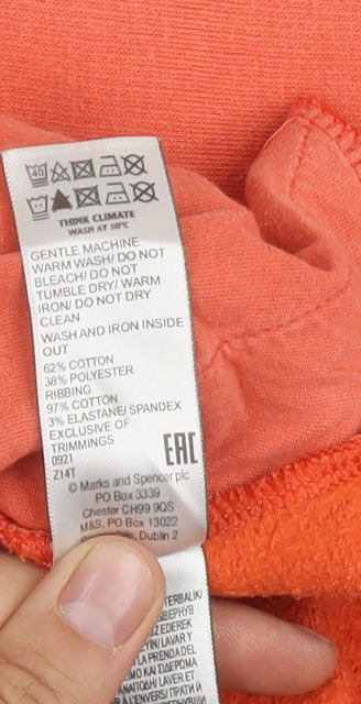 Marks and Spencer Orange Sweatshirt Women’s Size 16