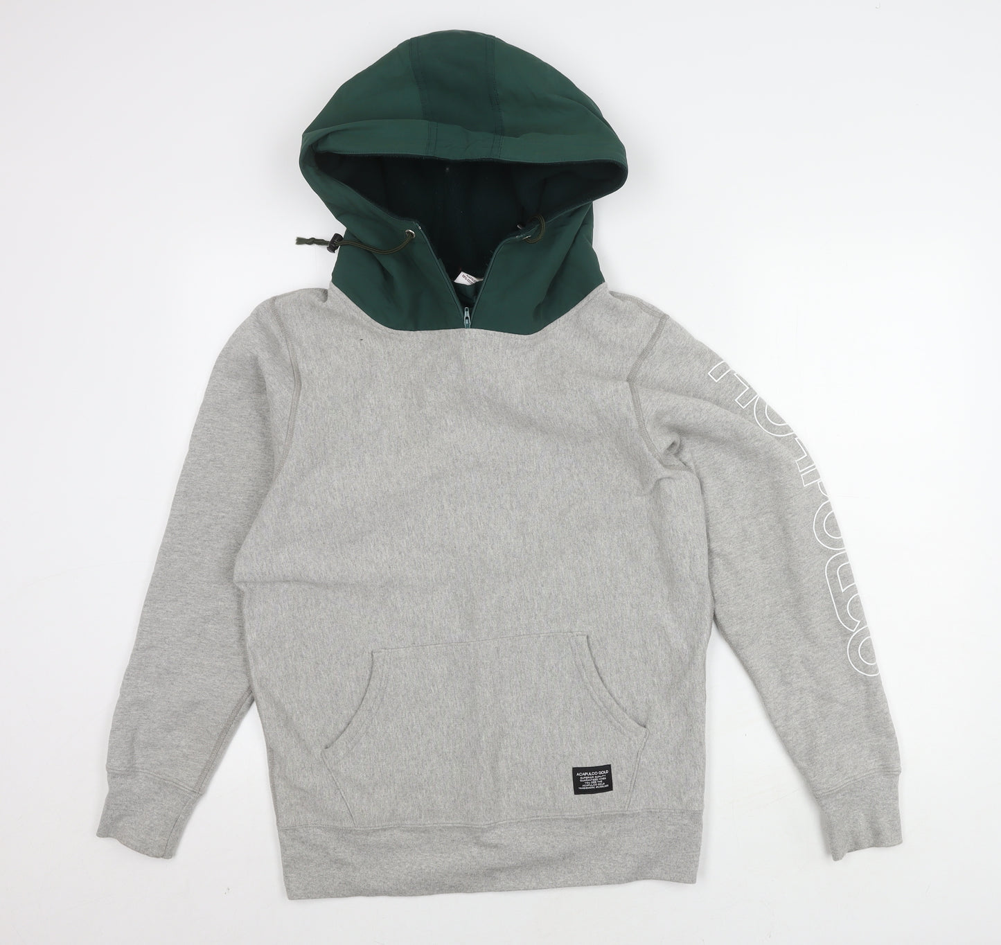 Acapulco Gold Men's Green Pullover Hoodie, Size S