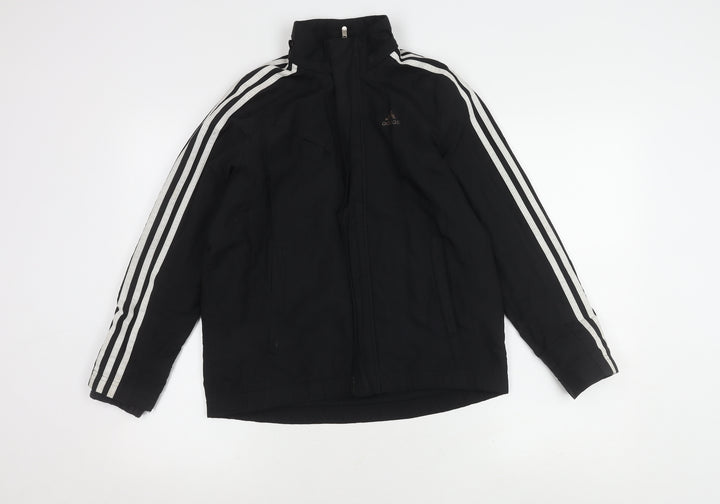 Adidas Boys Black Track Jacket 11-12 Years