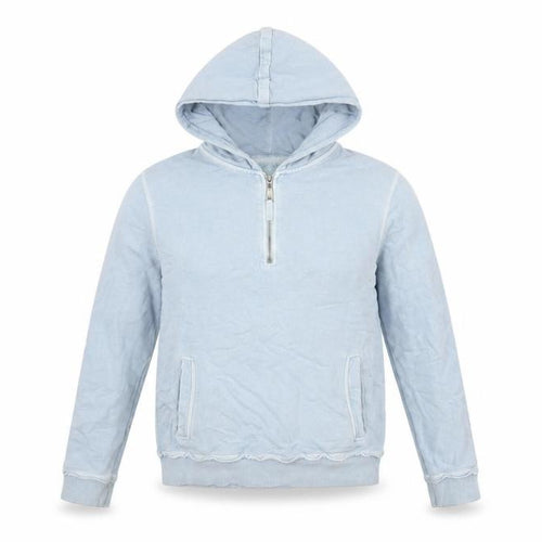 Fat Face Women's Blue Hooded Full Zip Hoodie, Size 10