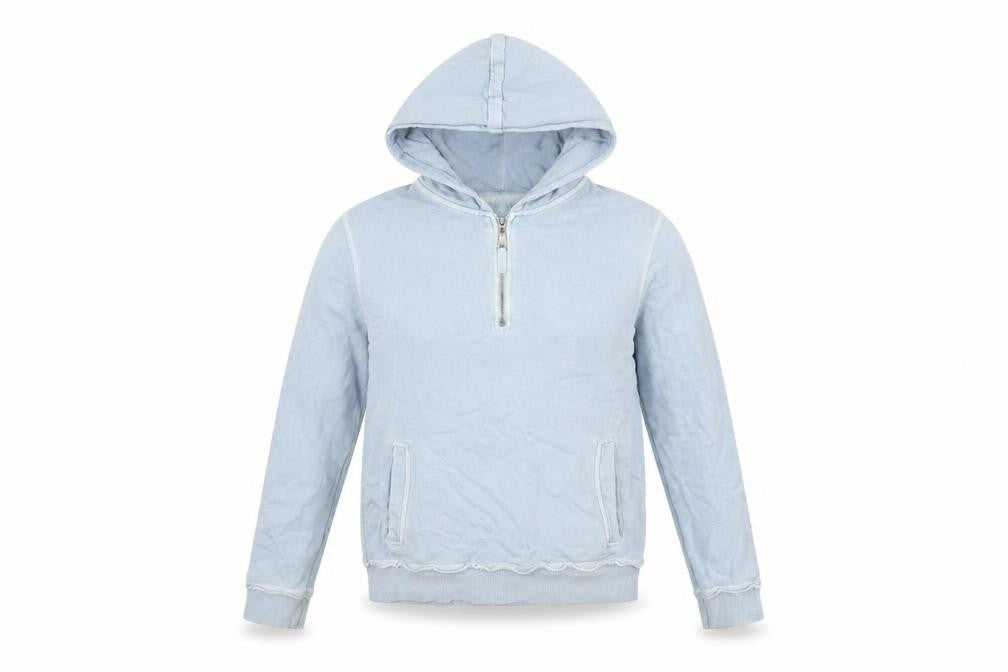 Fat Face Women's Blue Hooded Full Zip Hoodie, Size 10